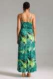 Falzer Printed Maxi Dress