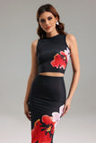 Gemma Sleeveless Printed Set