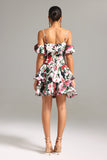 Giela Floral Layered Mini Dress