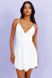 Whistle Babe Dress White