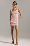 Harli Stripes Knitted Mini Dress