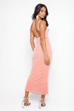 City Glamour Midi Dress Pink