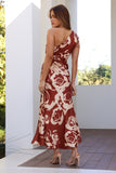 Accomplish Goals Maxi Dress Brown