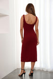 All The Events Midi Dress Wine