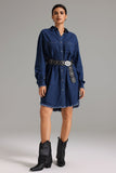 Hollie Denim Shirt Dress