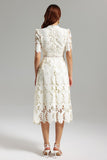 Jaca Lace Midi Dress