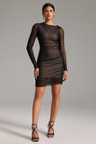 Juno Bodycon Mesh Mini Dress