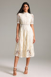 Karin Floral Embroidered Dress