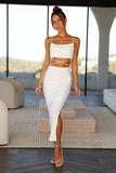 Livin Bright Maxi Dress White