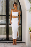 Livin Bright Maxi Dress White