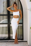 Livin Bright Maxi Dress White