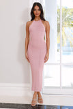 Remarkable Achievements Midi Dress Pink