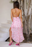 Bloomed Up Maxi Dress Pink