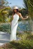 Coconuts For You Knit Maxi Dress White