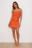 Best Of All Mini Dress Orange