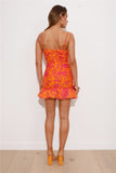 Best Of All Mini Dress Orange