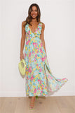 All Season Long Maxi Dress Blue