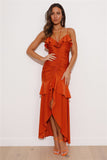 All Love Midi Dress Orange