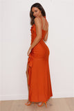 All Love Midi Dress Orange