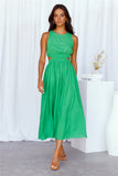 Bayside Beauty Midi Dress Green