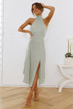 No Tears Here Maxi Dress Sage