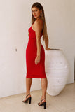 More Than You Midi Dress Red