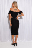 Your Purpose Midi Dress Black