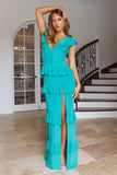 HELLO MOLLY Friendship Gardens Maxi Dress Emerald