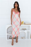 Catch This Mesh Maxi Dress Print