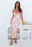 Catch This Mesh Maxi Dress Print