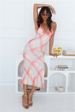 Catch This Mesh Maxi Dress Print