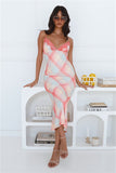 Catch This Mesh Maxi Dress Print