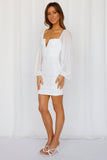 Wings In The Sky Dress White