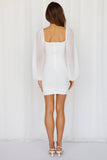 Wings In The Sky Dress White