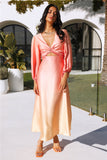 Boldly Seen Maxi Dress Pink