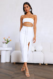 Live Big Midi Dress White