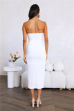 Live Big Midi Dress White