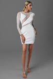 Larara Mesh Mini Bandage Dress - Bellabarnett