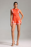 Lenra Lace Hem Playsuit