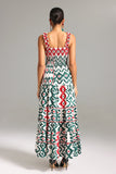 Lzada Halter Printed Maxi Dress