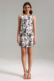 Mercy Sleeveless Floral Mini Dress