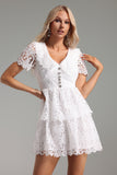 Miney Lace Mini Dress