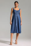 Myla Denim Midi Dress