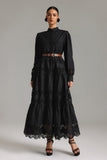 Nellie Long Sleeves Lace Maxi Dress