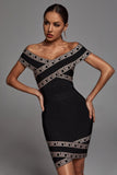 Orianna Off Shoulder Cocktail Dress - Bellabarnett