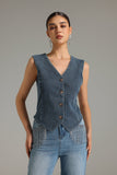 Ravaza Denim Vest