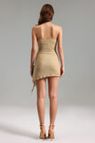 Rayna Ruched Tube Mini Dress