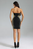 Rita Gradient Gilding Bandage Dress