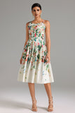 Rui Floral Pleated Midi Dress