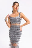 Setlla Sequins Tassel Dress